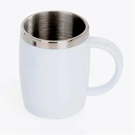 Caneca em Aço Inox / Poliestireno 400 Ml Personalizada