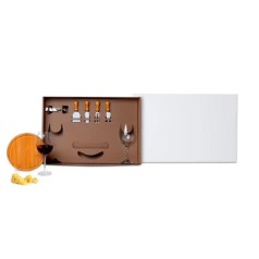 Kit Queijo e Vinho 8 Pçs Personalizado