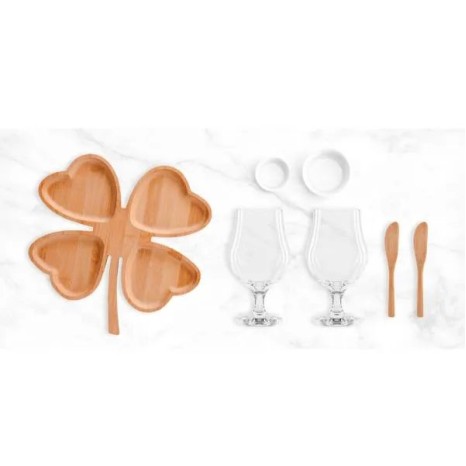 Kit Petisco e Cerveja 7 Pçs Personalizado