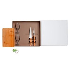 Kit Churrasco com Copos 5 Pçs Personalizado