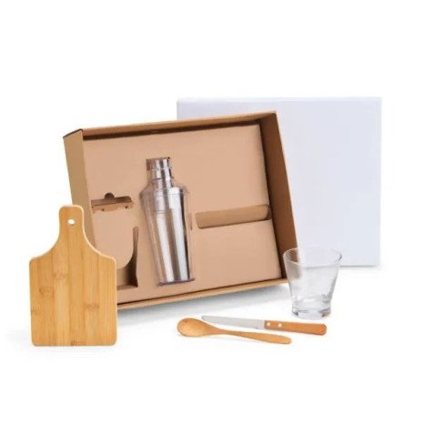 Kit para Caipirinha com Coqueteleira 5 Pçs Personalizado