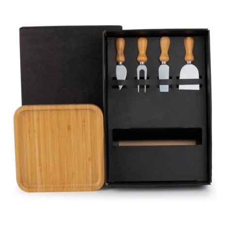 Kit para Petisco / Queijo 5 Pçs Personalizado