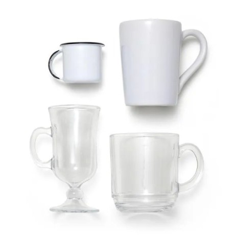 Jogo de Canecas para Café/Chá 4 Pçs Personalizado