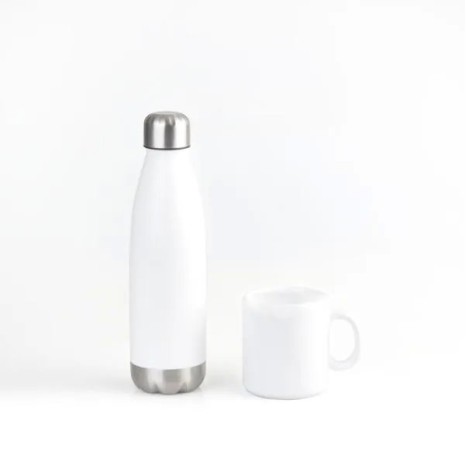 Kit Garrafa e Caneca 2 Pçs Personalizado