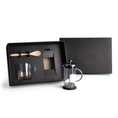 Kit Para Café Com Prensa Francesa 3 Pçs Personalizado