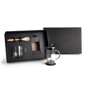 Kit Para Café Com Prensa Francesa 3 Pçs Personalizado