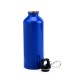 Kit com Squeeze, Caneta e Caderno Azul 3 Pçs Personalizado