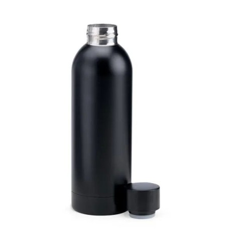 Kit Garrafa e Caneca Preto 2 Pçs Personalizado
