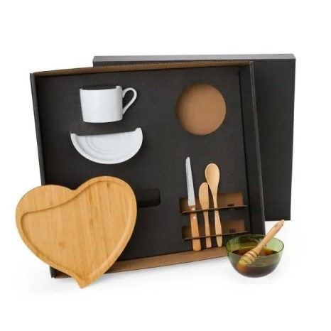 Kit para Café Da Manhã 8 Pçs Personalizado