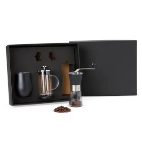 Kit Para Café Com Copo Térmico 3 Pçs Personalizado