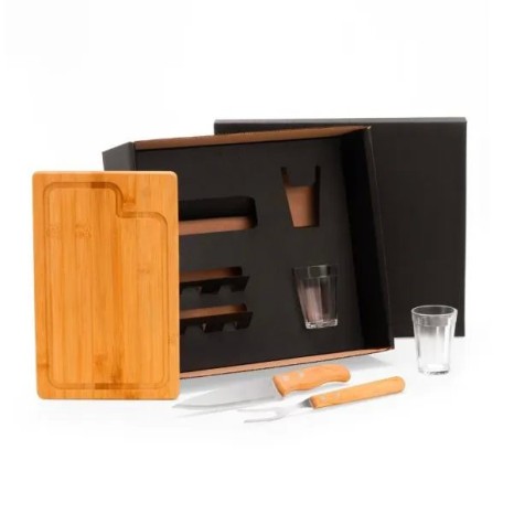 Kit para Churrasco com Copos 5 Pçs Personalizado