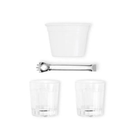 Kit para Drinks com Balde Não Acompanha A Garrafa 4 Pçs Personalizado