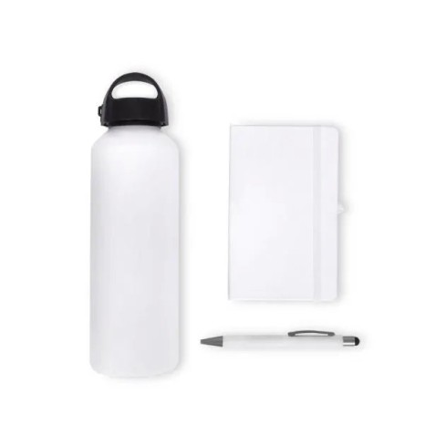 Kit Boas Vindas Branco 3 Pçs Personalizado