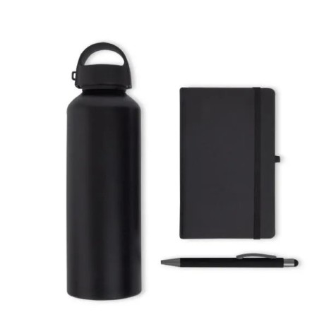 Kit Boas Vindas Preto 3 Pçs Personalizado