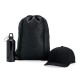 Conjunto Mochila Sacola, Garrafa e Boné 3 Pçs Personalizado