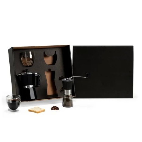 Kit Para Café Com Moedor 4 Pçs Personalizado