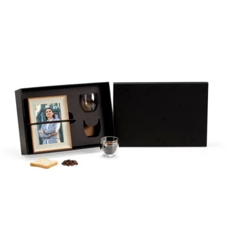 Kit Porta Retrato E Copos 3 Pçs Personalizado