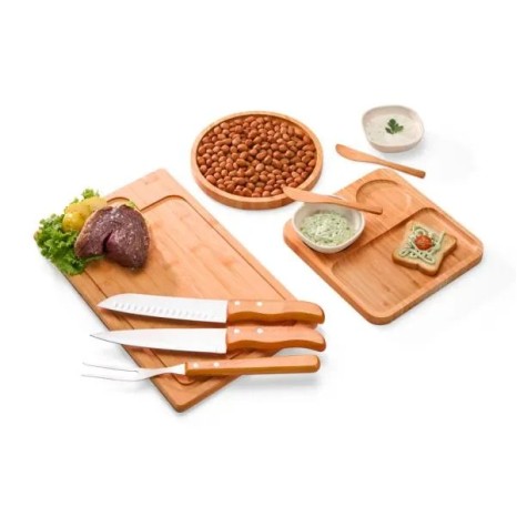 Kit para Churrasco/Petisco 10 Pçs Personalizado