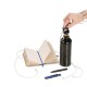 Kit Squeeze, Fone, Caderno e Caneta Azul 4 Pçs Personalizado
