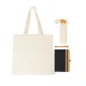 Kit Sacola, Garrafa, Caderno e Caneta 4 Pçs Personalizado