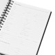 Caderno Pautado com Wire-O Preto 23,5X18cm 100 Fls Personalizado