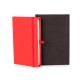 Caderneta com Pauta Vermelho 12,2X17 cm Personalizada