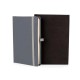 Caderneta Sem Pauta Cinza 12,2X17 cm Personalizada