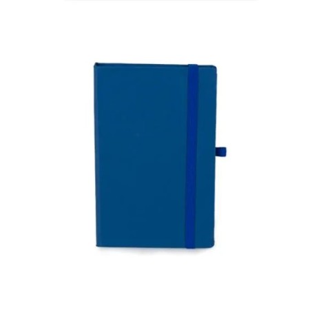 Caderneta Sem Pauta Azul 12,2X17 cm Personalizada
