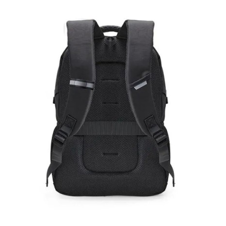 Mochila em Polyester/Pu Executive 22L Preta Personalizado