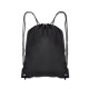 Mochila Sacola em Nylon 190D Preta 42X32cm Personalizado