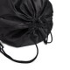 Mochila Sacola em Nylon 190D Preta 42X32cm Personalizado