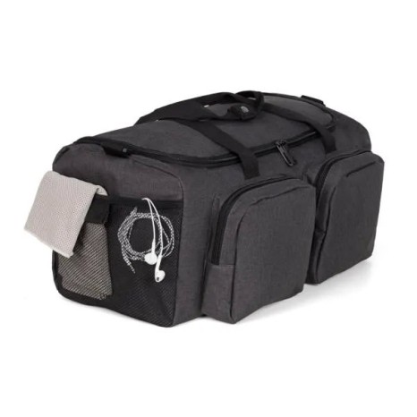 Bolsa Esportiva em Rpet Cinza Escuro 30L Personalizado