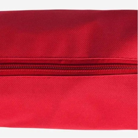 Necessaire em Nylon 600 com Alça Vermelha Personalizado