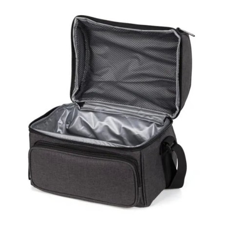 Bolsa Térmica em Rpet Cinza Escuro 10L Personalizado