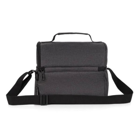 Bolsa Térmica em Rpet Cinza Escuro 10L Personalizado