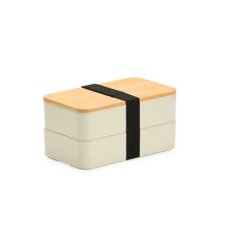Marmita Dupla em Fibra de Trigo/Bambu Personalizado