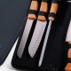 Conjunto De Facas Bambu / Madeira / Inox Com Estojo Frankfurt 7 Pçs Personalizado