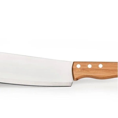 Conjunto De Facas Bambu / Madeira / Inox Com Estojo Frankfurt 7 Pçs Personalizado