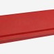Conjunto de Garfo e Faca Inox / Madeira / Bambu com Estojo Vermelho 3 Pçs Personalizado