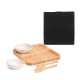 Conjunto para Petiscos e Patês em Bambu/Fibra de Bambu-5 Pçs Personalizado