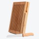 Migalheira em Bambu com Faca Verona 2 Pçs Personalizado