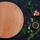 Tábua para Pizza em Bambu Supreme 35 cm Personalizado