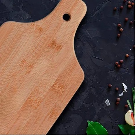 Tábua para Kit Caipirinha / Tempero em Bambu Personalizado