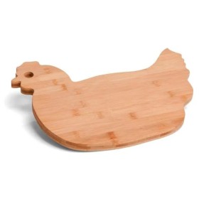 Tábua em Bambu com Formato de Galinha Personalizado