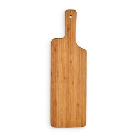Tabua em Bambu com Pegador 39X12X1,5 cm Personalizado