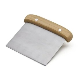 Espátula Multiuso Em Bambu / Inox 13,5X11,5Cm Personalizado
