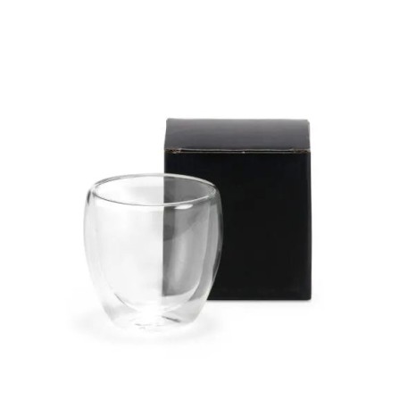 Copo em Vidro Parede Dupla 250 Ml Personalizado