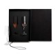 Jogo de Taças de Vidro para Champagne 186 Ml 2 Pçs Personalizado