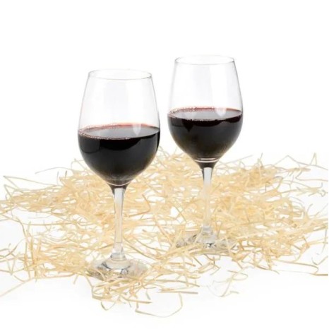 Jogo de Taças de Vidro P / Vinho 490 Ml 2 Pçs Não Acompanha A Garrafa Personalizado