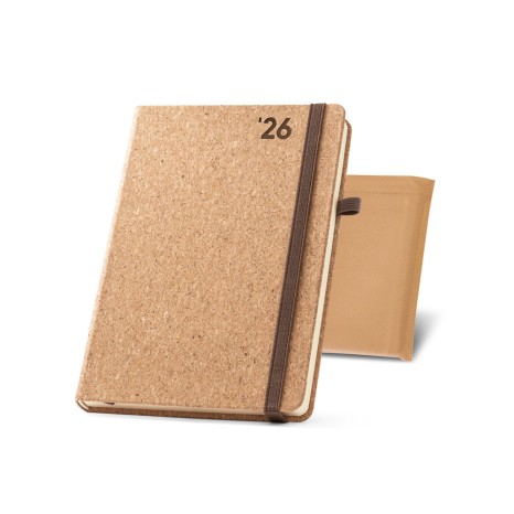 Agenda em Cortiça Personalizado